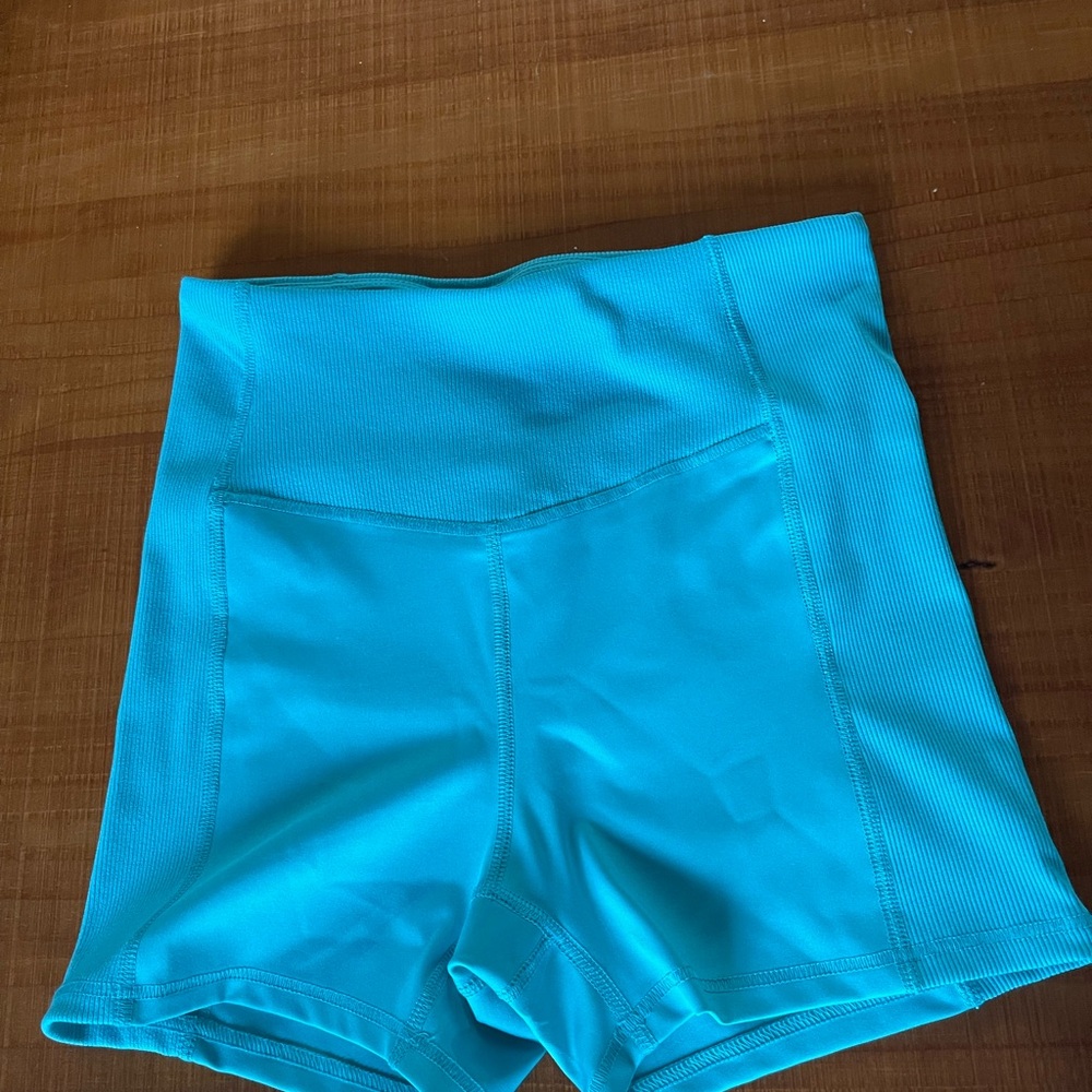 Blue shorts